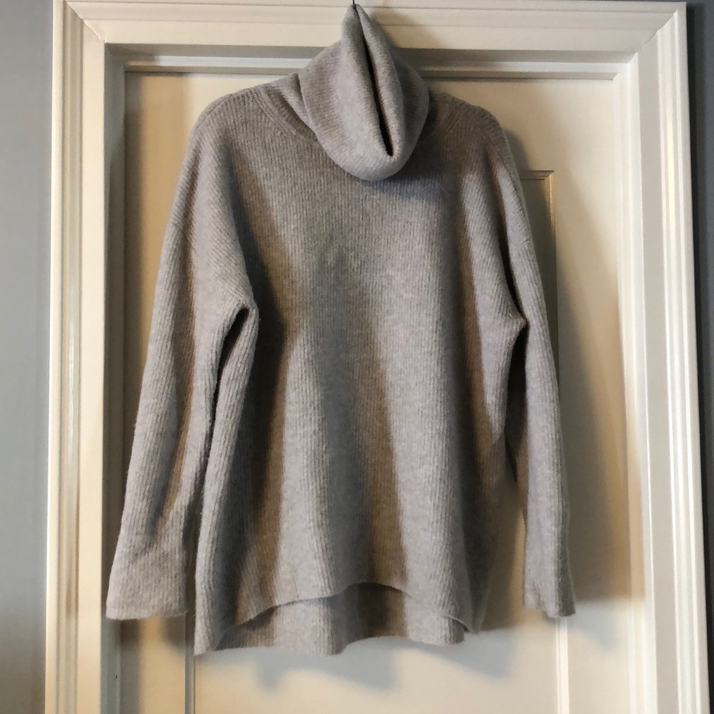 Theory Turtleneck Sweater In Cloud Wool - image 2